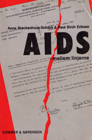 Anne Brockenhuus-Schack & Poul Birch Eriksen: AIDS- mellem linjerne
